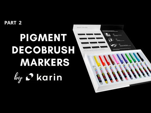 Karin Pigment Decobrush - 12 Nude Colors Collection